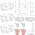 JOWEI 42-Piece Pegboard Organizer Set
