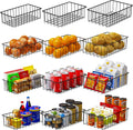 JOWEI 12-Pack Wire Storage Basket Set