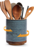 JOWEI 7.6-Inch Rotating Ceramic Utensil Holder